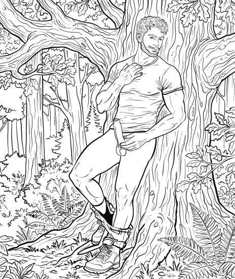 FILL ME IN – Gay Coloring Book