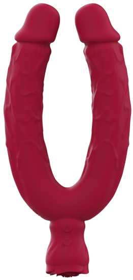 Párový vibrátor Double Flow (26 cm)