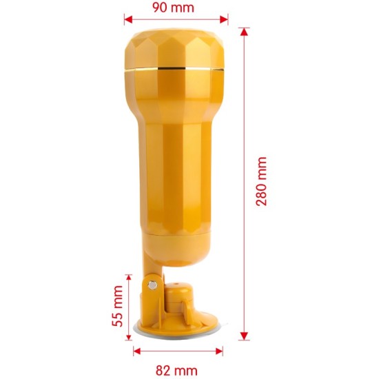 Automatický masturbátor s přísavkou Shyla Power Legent (28 cm)