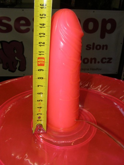 Nafukovací křesílko s penisem Hopík