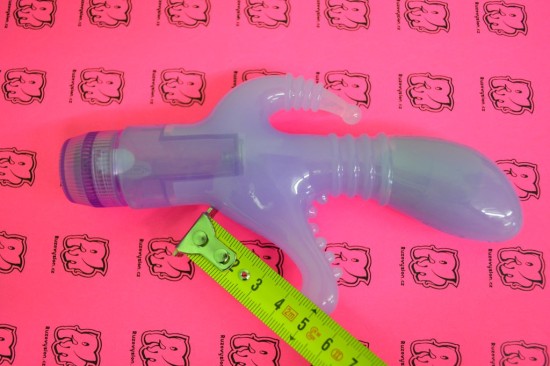 Gelový vibrátor Triple