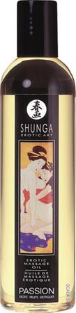 Shunga Passion masážní olej jablko (250 ml)