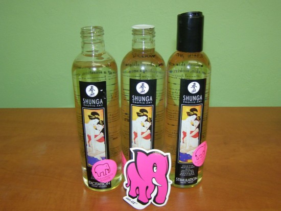 Shunga Flower Power masážní olej květinová euforie (250 ml)