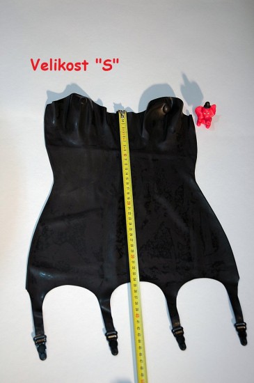 LateX korzet s podvazky Karen