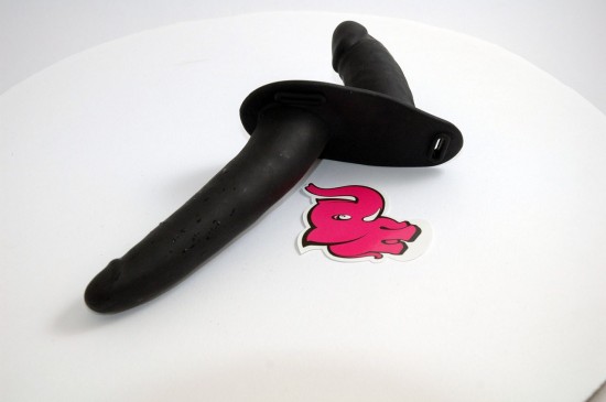 Připínací penis Double Black