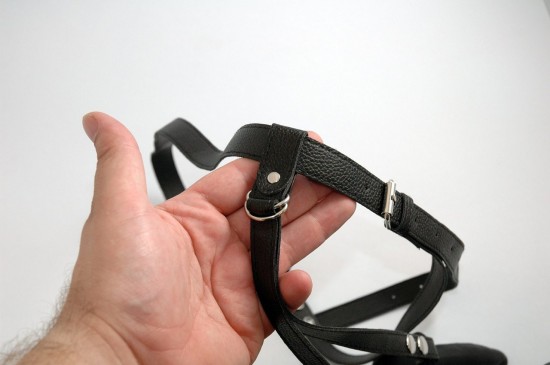 Připínací penis Double Black