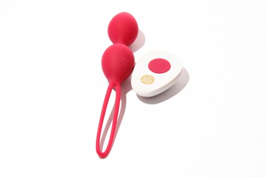 Vibrační Venušiny kuličky na dálkové ovládání Love Balls + dárek Toybag