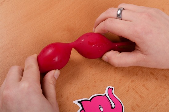 Vibrační Venušiny kuličky na dálkové ovládání Love Balls + dárek Toybag