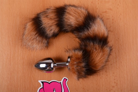 Anální kolík Racoon Tail