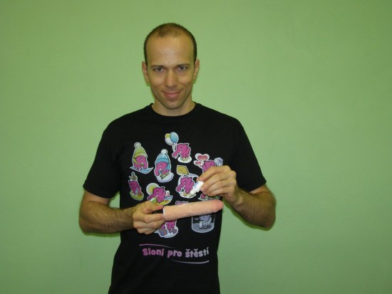 Vibrátor Love-Clone rovný (17 cm)