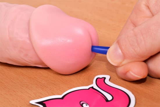 Silikonový dilatátor Blue Stick – ukázka zavádění dilatátoru