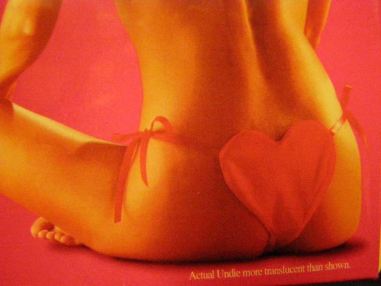 Žert. jedlé prádlo – tanga ženy