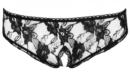 Černé kalhotky Lace Dream, zepředu