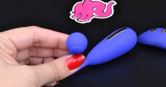 Vibrační vajíčko pro elektrosex Midnight Dream, sňůrka s kuličkou