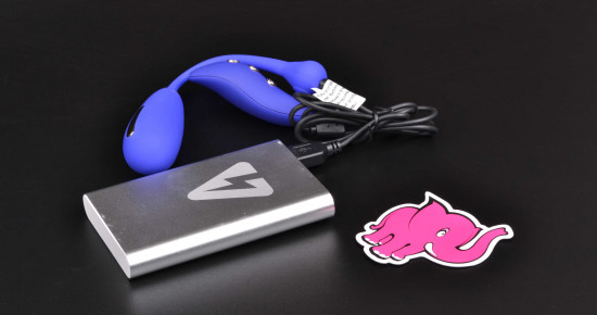 Vibrační vajíčko pro elektrosex Midnight Dream, Powerbanka