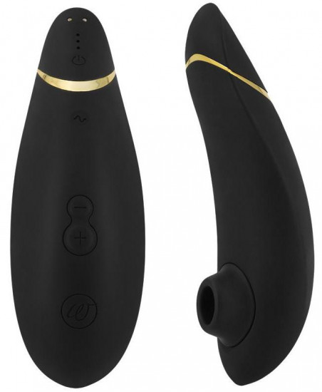 Womanizer Premium II tlakový vibrátor, černý