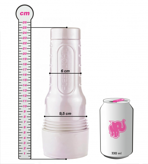Fleshlight Emily Willis Squirt vagina s plechovkou