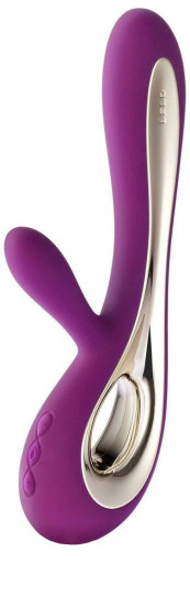 LELO Soraya 2 vibrátor s výběžkem, fialový