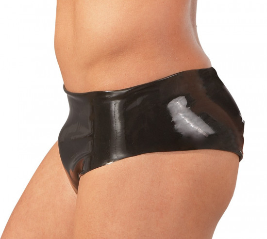 LateX slipy s análním dildem Leon (14 cm)