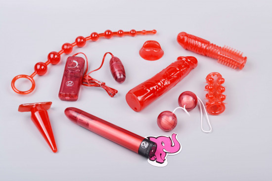 Crimson Passion – sada 9 pomůcek