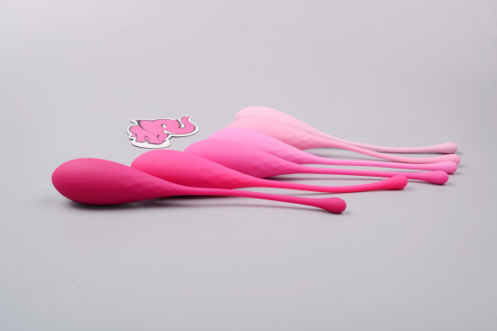 Sada vaginálních činek Deluxe Petite Kegel Balls