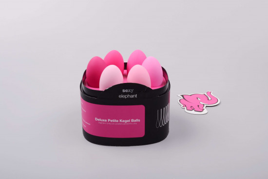Sada vaginálních činek Deluxe Petite Kegel Balls
