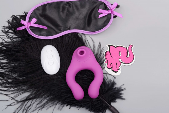 Adore U Nite tlakový partnerský vibrátor