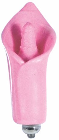 Vibrátor na klitoris Květinka 10 x 4 cm
