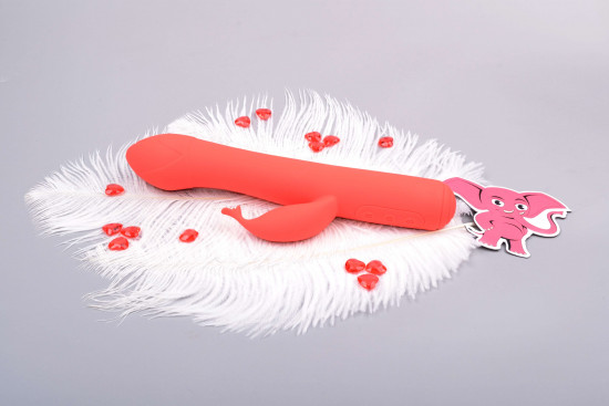 Vibrátor s výběžkem na klitoris Tulip (22 cm)