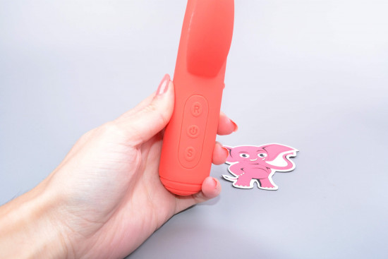 Vibrátor s výběžkem na klitoris Tulip (22 cm)