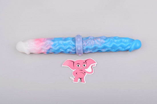 Oboustranné monster dildo Colossus (32 cm)