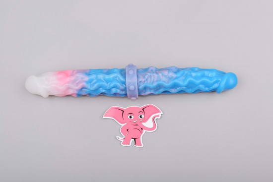 Oboustranné monster dildo Colossus (32 cm)