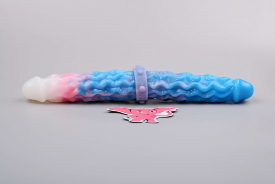 Oboustranné monster dildo Colossus (32 cm)