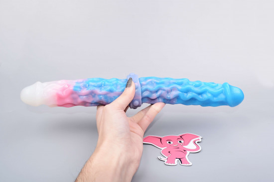 Oboustranné monster dildo Colossus (32 cm)