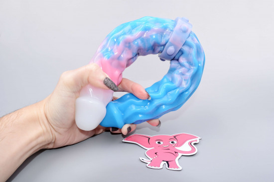 Oboustranné monster dildo Colossus (32 cm)