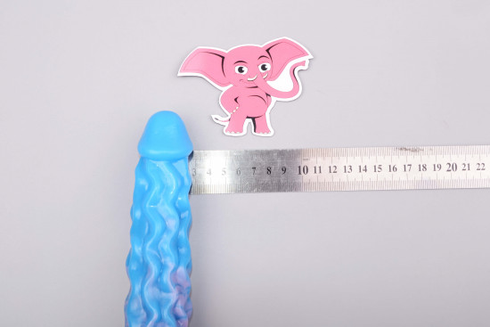 Oboustranné monster dildo Colossus (32 cm)