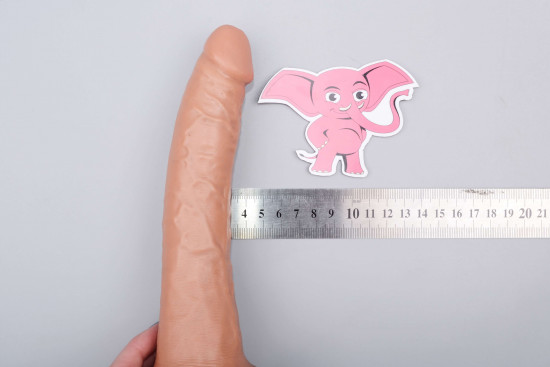Realistické dildo Hot Stud (18 cm), rozměry
