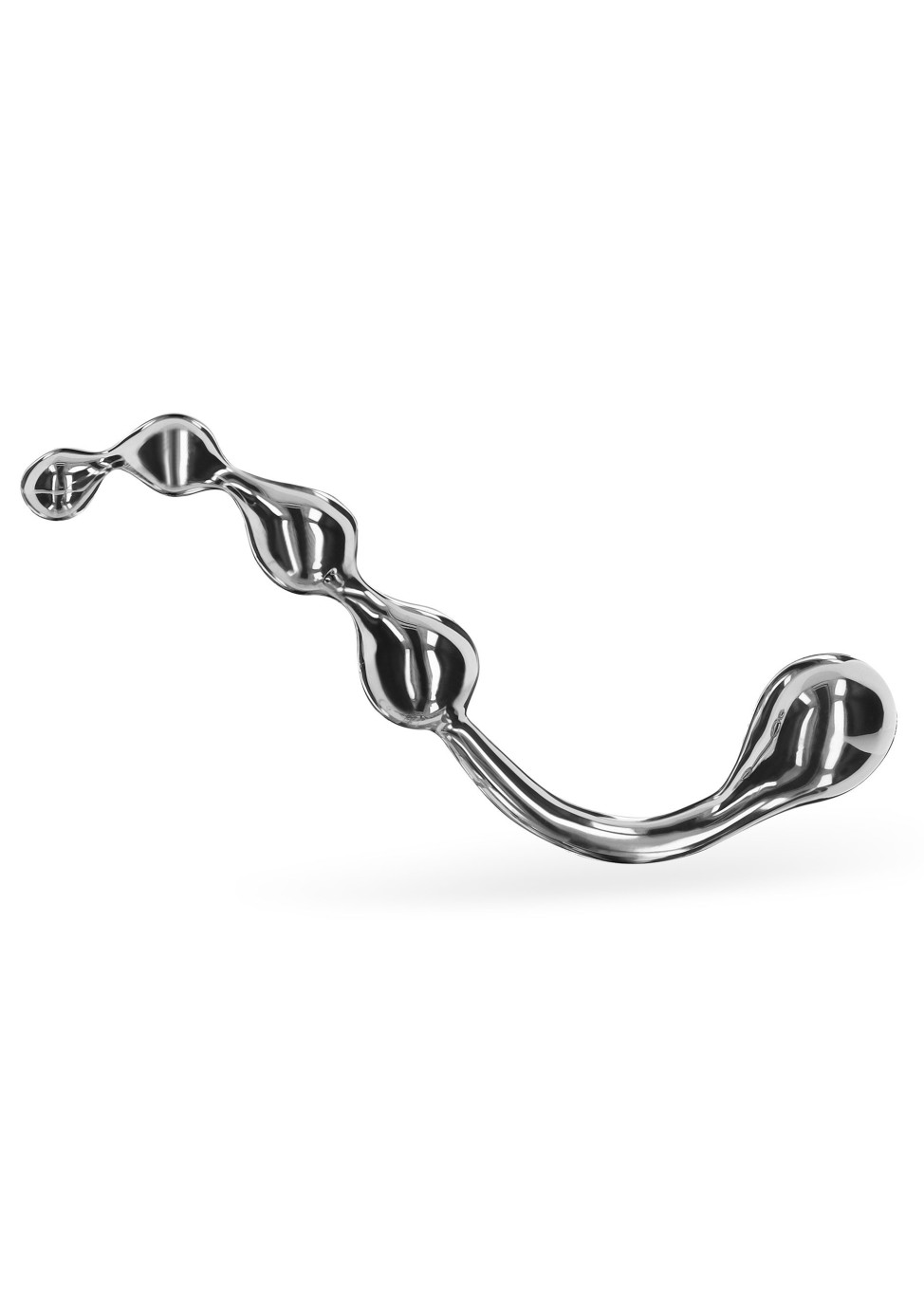 Oboustranné kovové dildo Bulb Wand (24 cm)