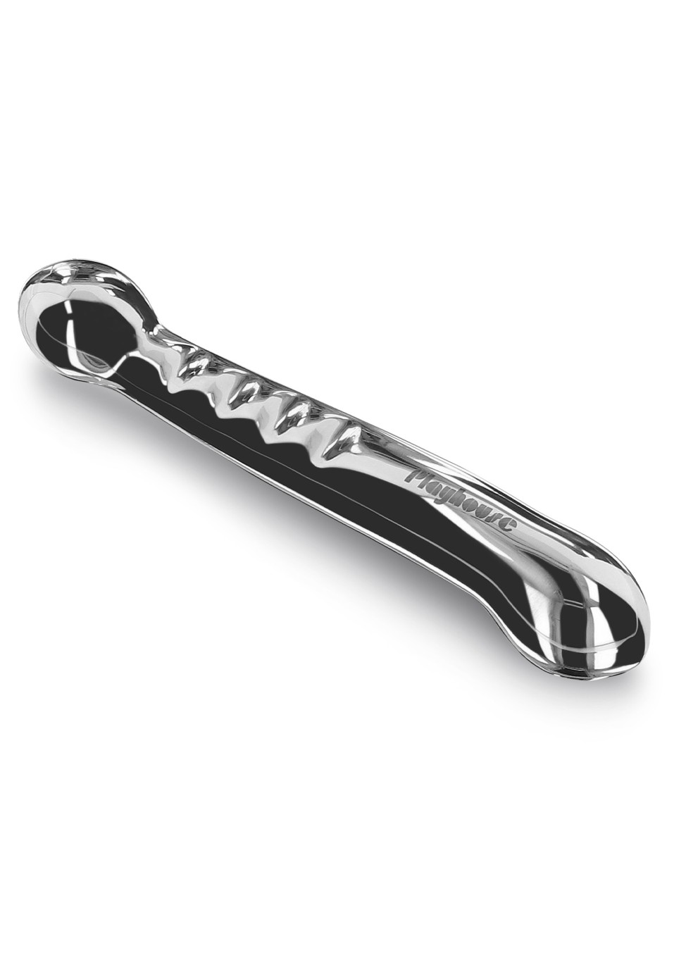 Oboustranné kovové dildo Steel Pleasure (18 cm)