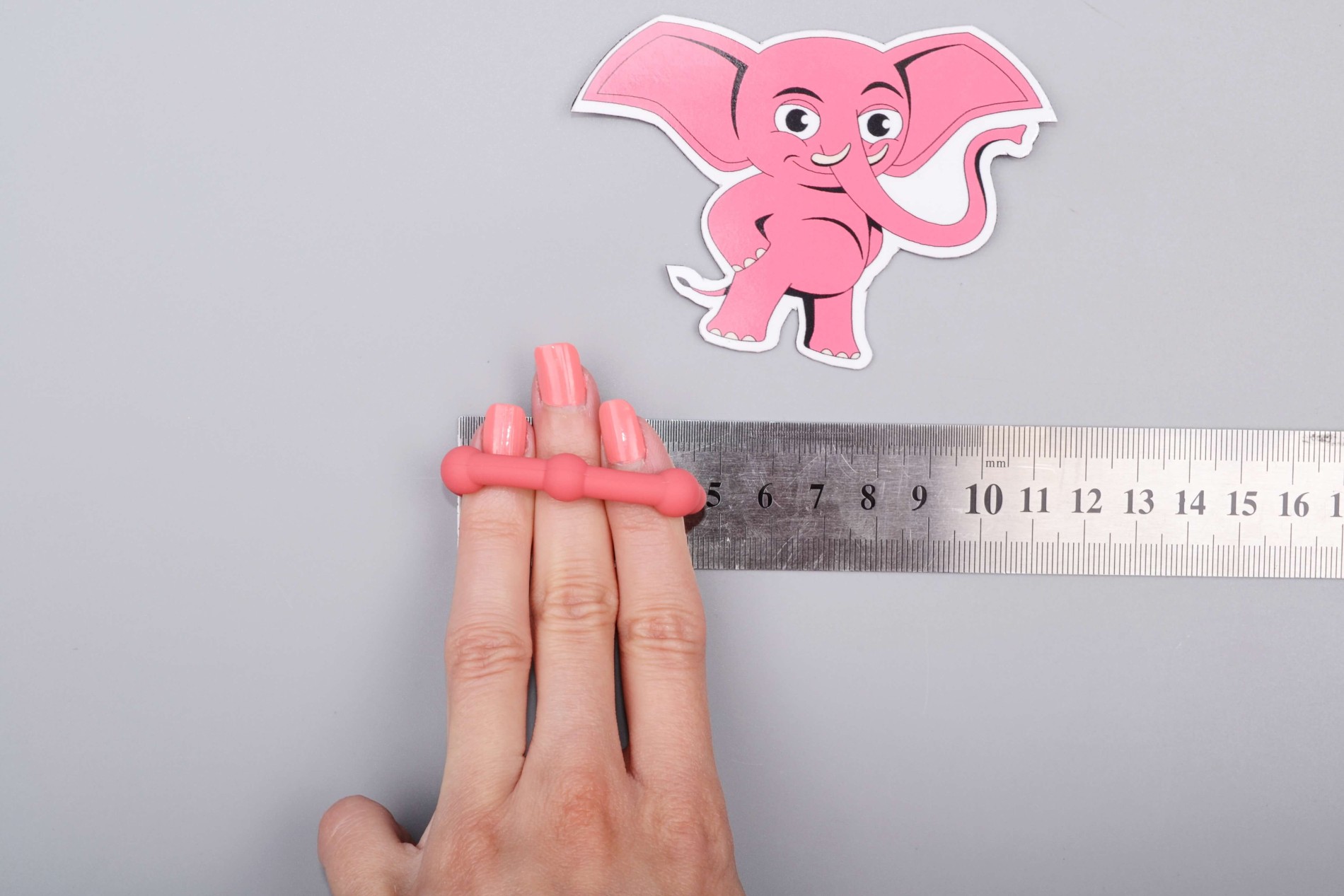 Erekční kroužky Elephant Rings, rozměry