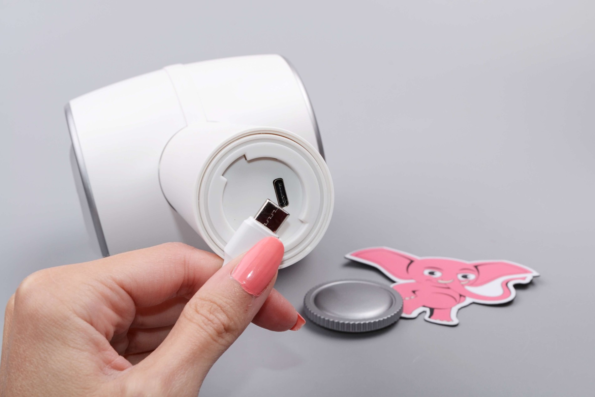 Automatický masturbátor Hammer Time (20,6 cm), nabíjení