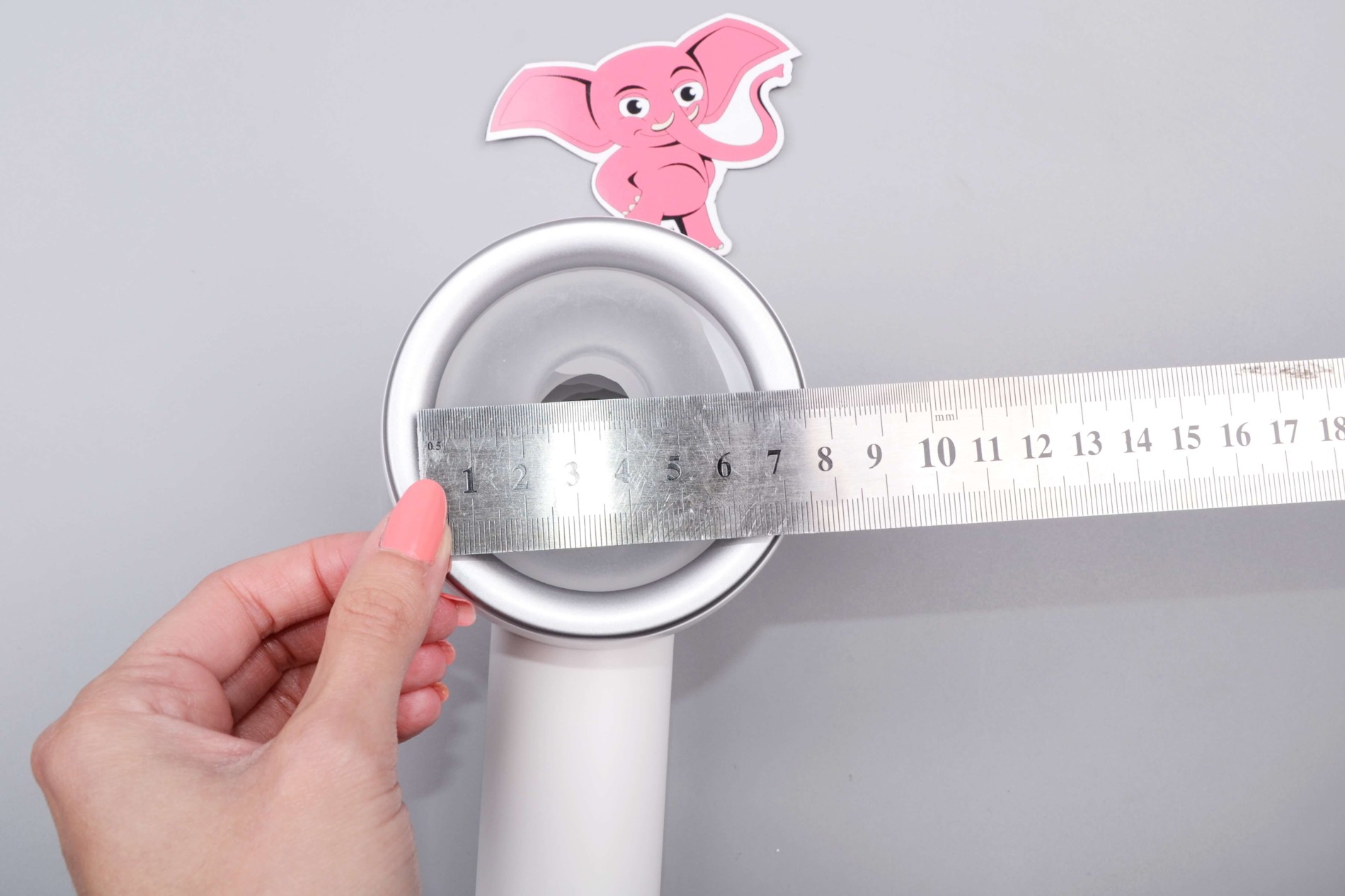 Automatický masturbátor Hammer Time (20,6 cm), rozměry