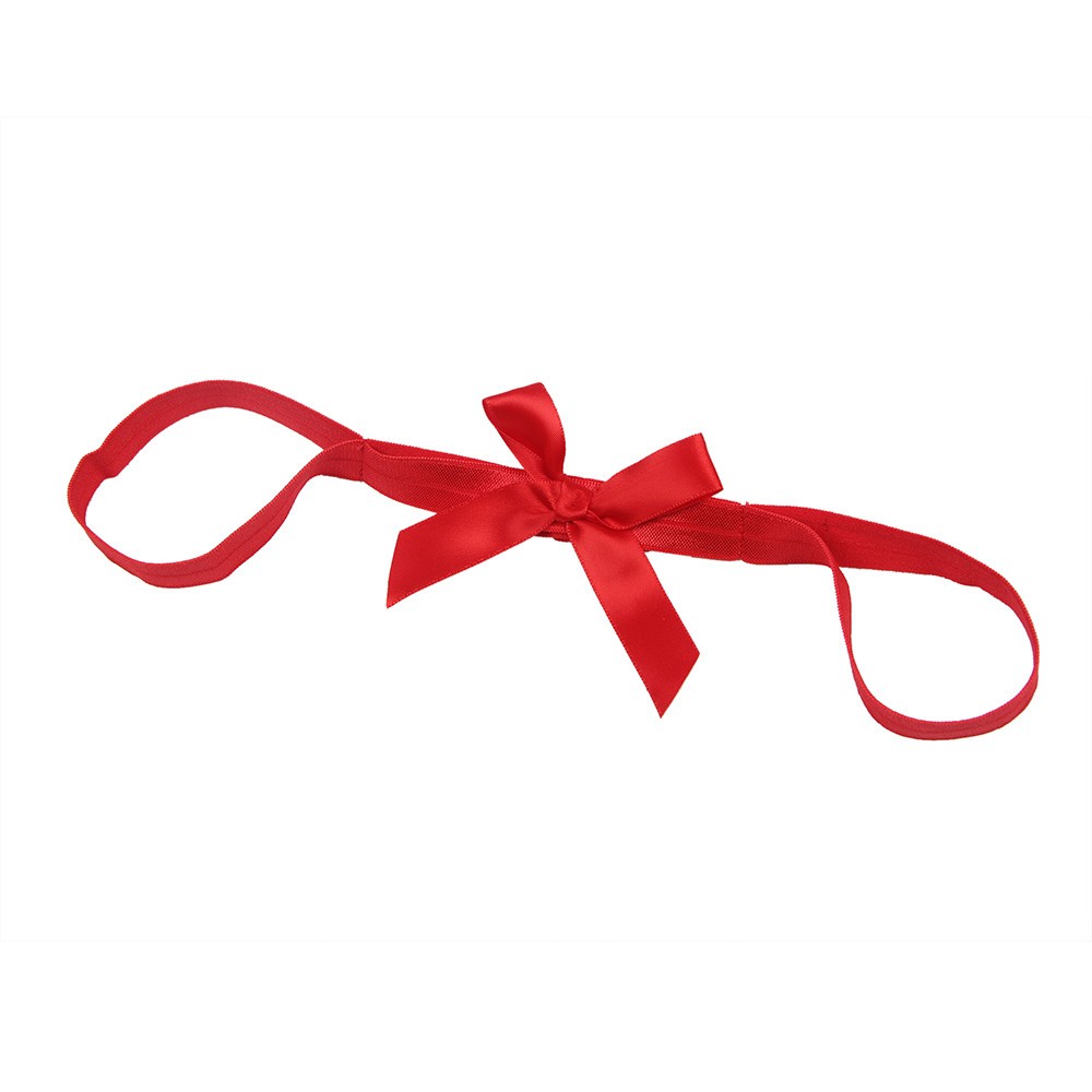 Červený komplet Bondage Bow