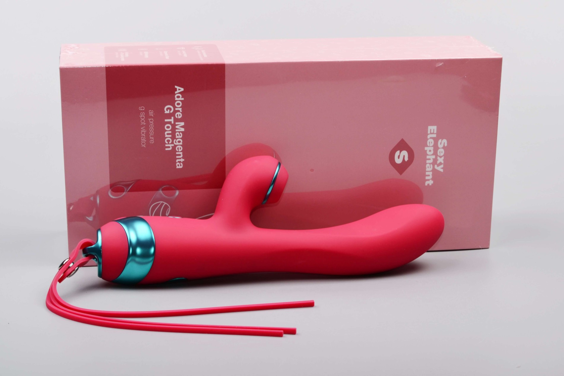 Adore Magenta G Touch tlakový vibrátor (22,8 cm)