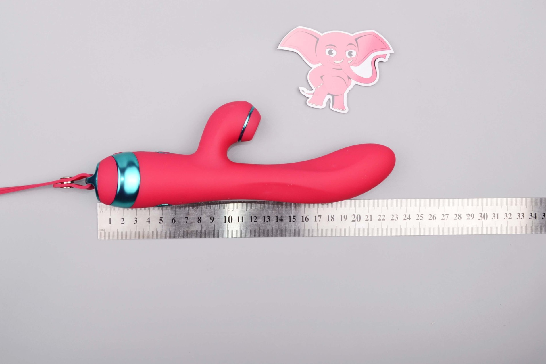 Adore Magenta G Touch tlakový vibrátor (22,8 cm), rozměry