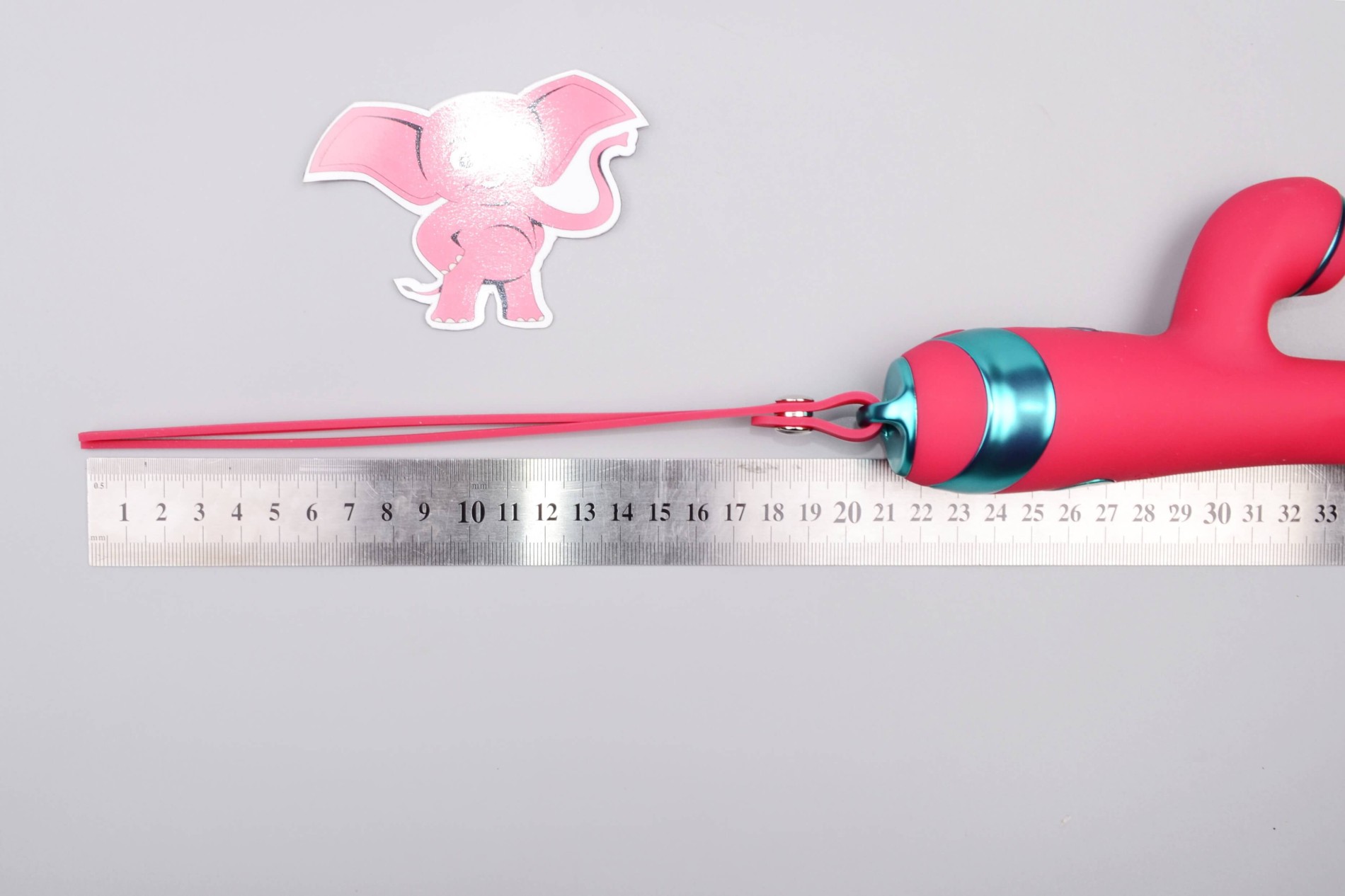 Adore Magenta G Touch tlakový vibrátor (22,8 cm), rozměry