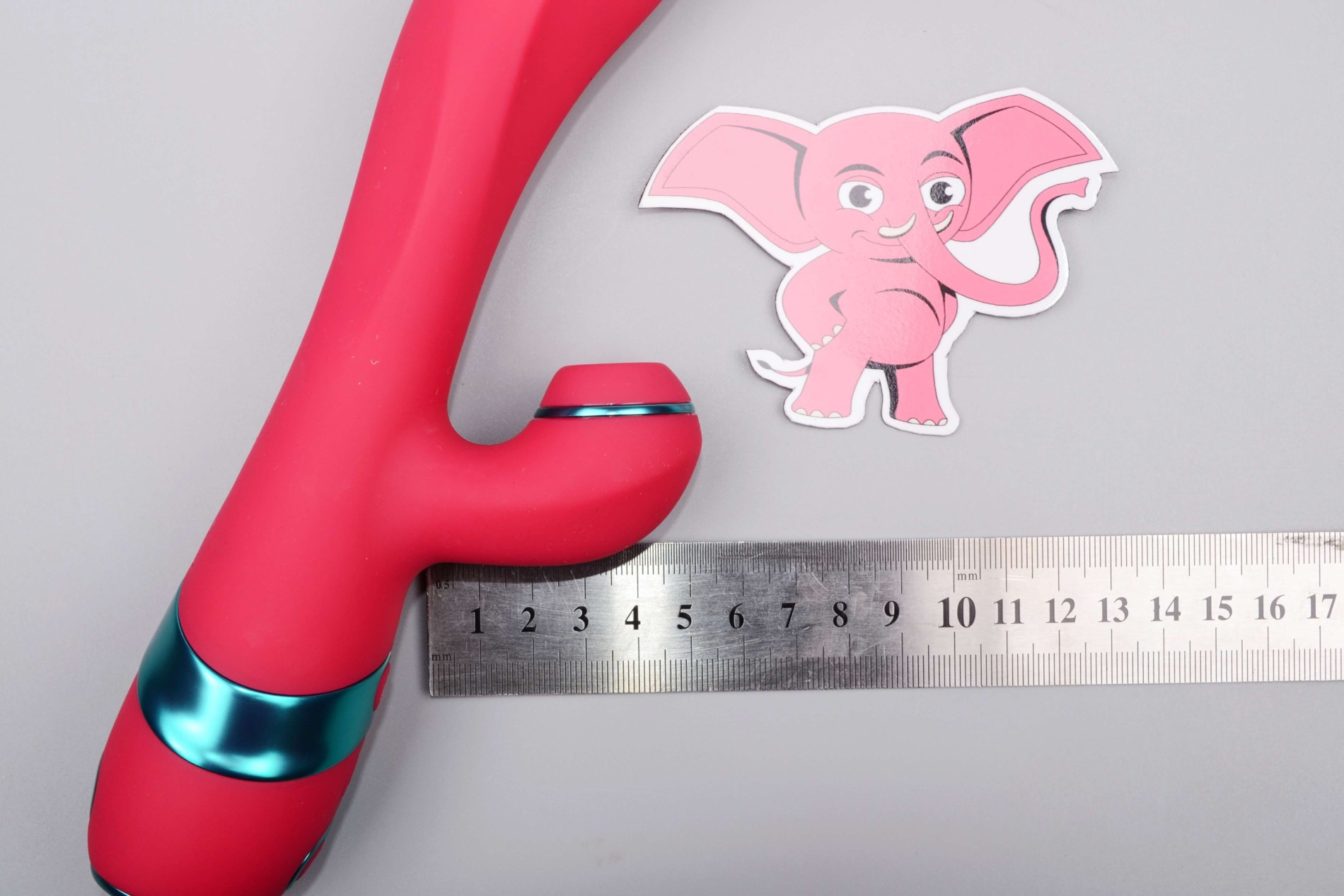 Adore Magenta G Touch tlakový vibrátor (22,8 cm), rozměry