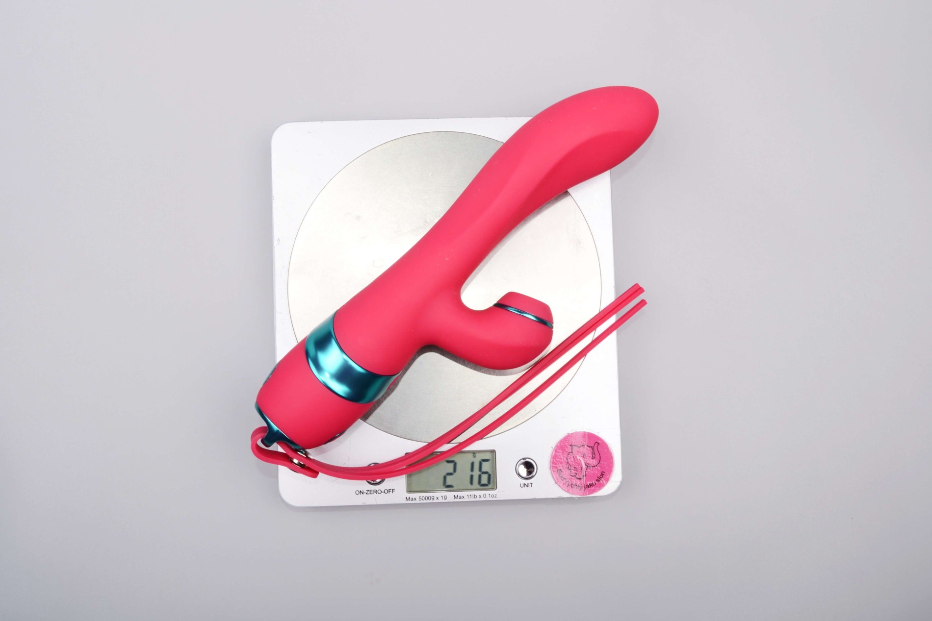 Adore Magenta G Touch tlakový vibrátor (22,8 cm), váha