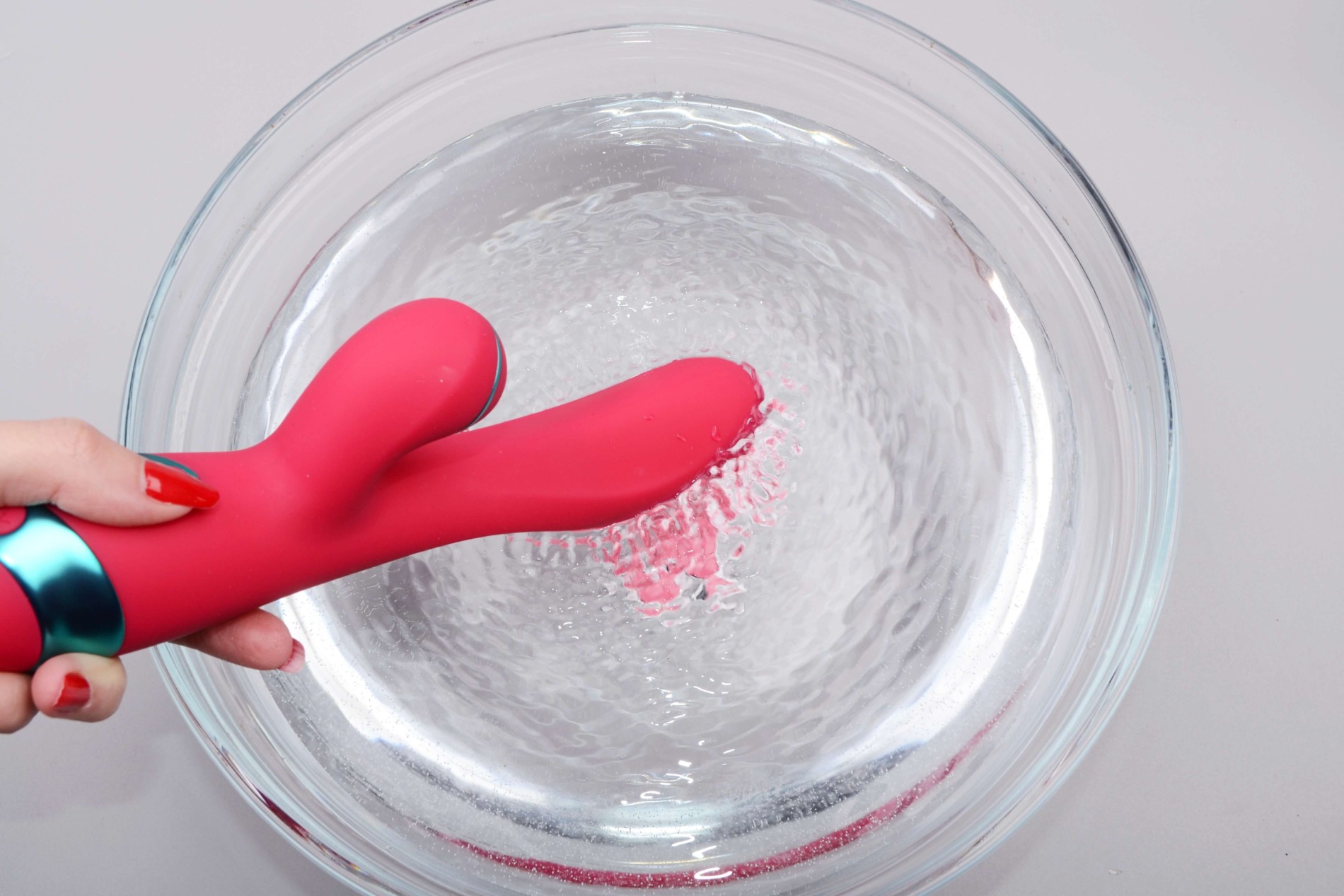 Adore Magenta G Touch tlakový vibrátor (22,8 cm), voděodolnost