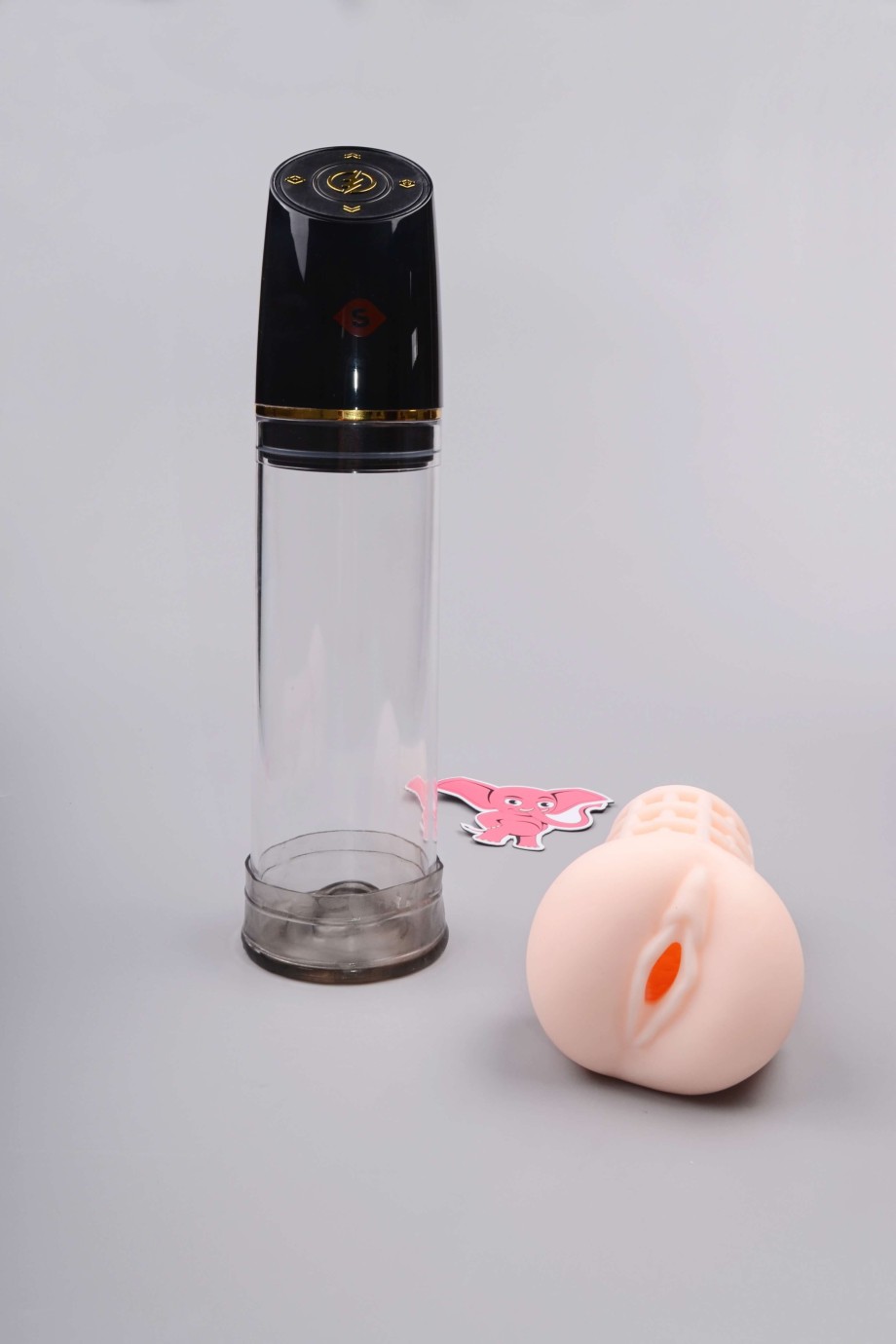 Vakuová pumpa s masturbačním návlekem SoloSuction Pro¨